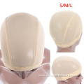 Transparent Black Mesh Dome Cap For Making Wigs